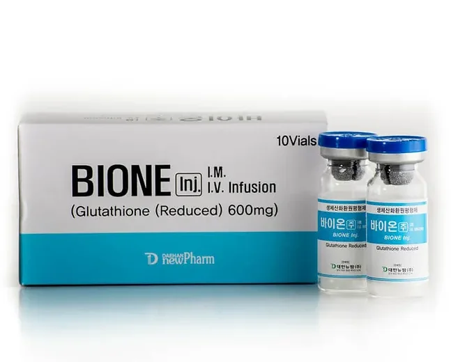 Bione INJ L-reduced Glutathione Injection 600mg *10 Korea