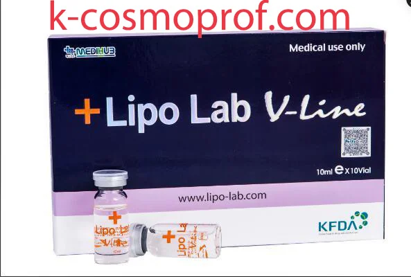 Lipo Lab V Line lipolysis for face, V-Line lipolytics Korea – Injection use. – 1box /5 ampoules
