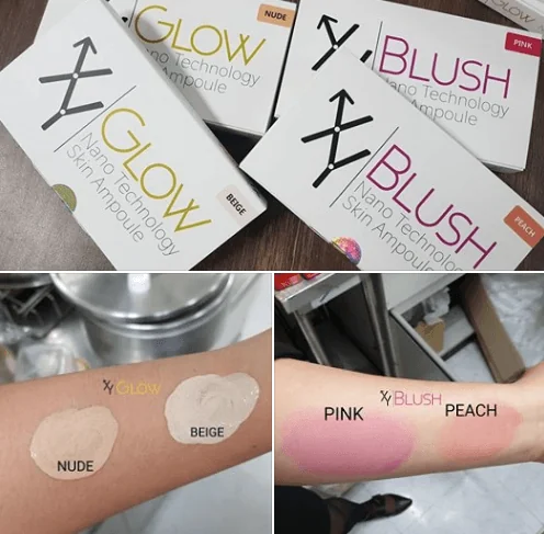 XY Blush – XY BB Glow for microneedling – color PEACH Korea 5*5ml