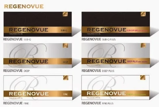 Regenovue with lidocaine  Fine+/Deep+/Sub-Q+ High Quality Hyaluronic Acid Filler MESOTHERAPY Dermal Filler Korea