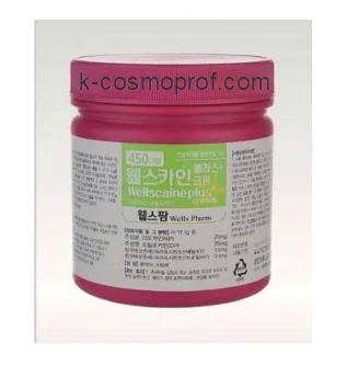 Anesthetic Cream Wellscaine numb cream with lidocaine & prilocaine 450g