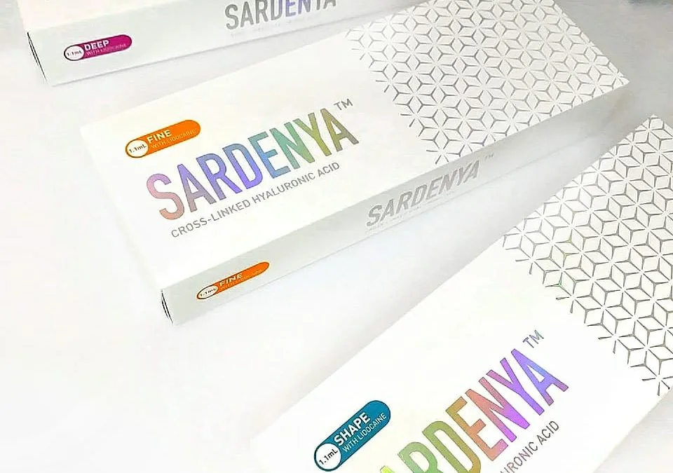 Limited qty Sardenya Cross-Linked Hyaluronic Acid Filler with Lidocaine- 1,1 ml SHAPE  EXP Summer 2024