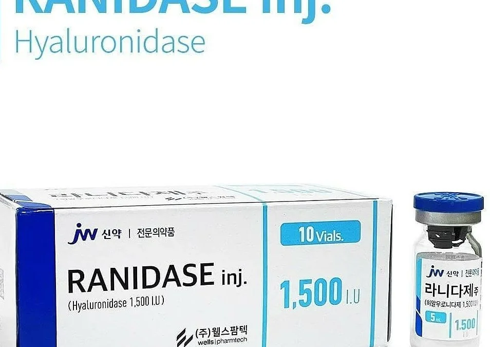 Hyaluronidase Ranidase 1500 IU Dissolve Hyaluronic Acid fillers 10vials
