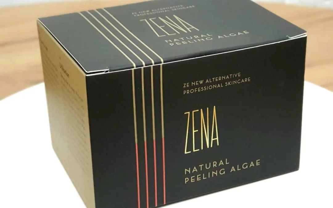 ZENA Peeling Algae for face and body 100% natural powder b-tox BIG PACK 1 box/20pcs