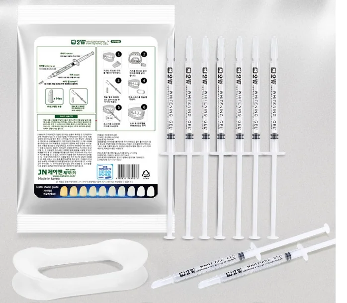 2W Teeth Whitening Whitener Dental Bleaching Gel Program