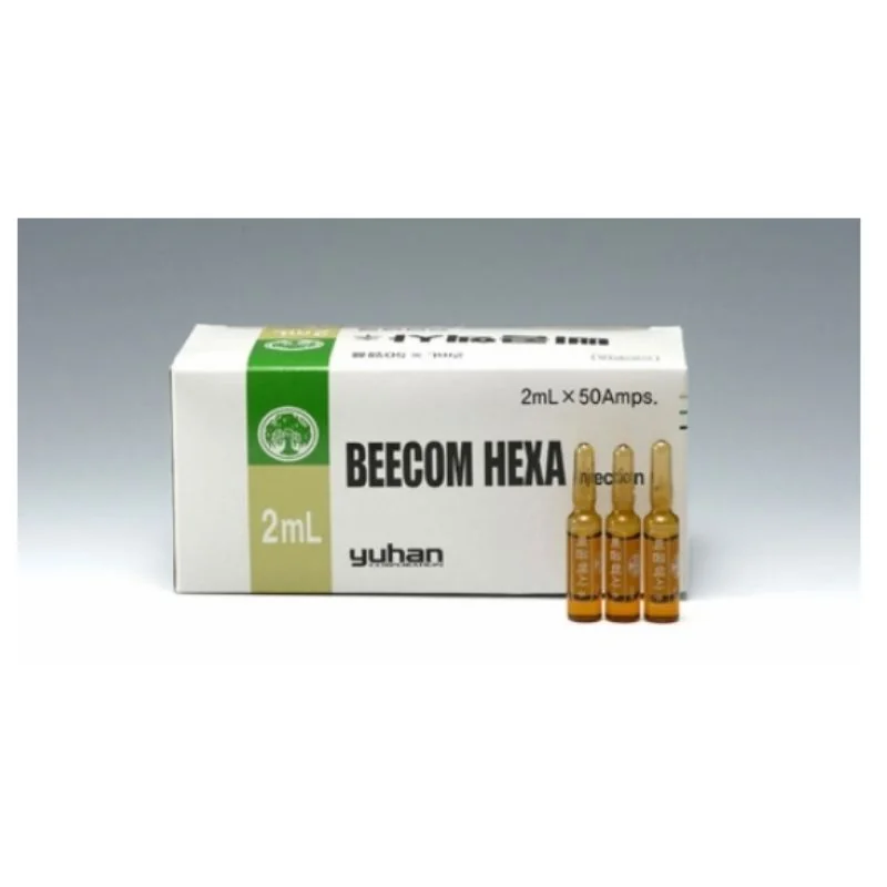 Beecom Hexa Injection Vitamins – 2ml * 50 amp.