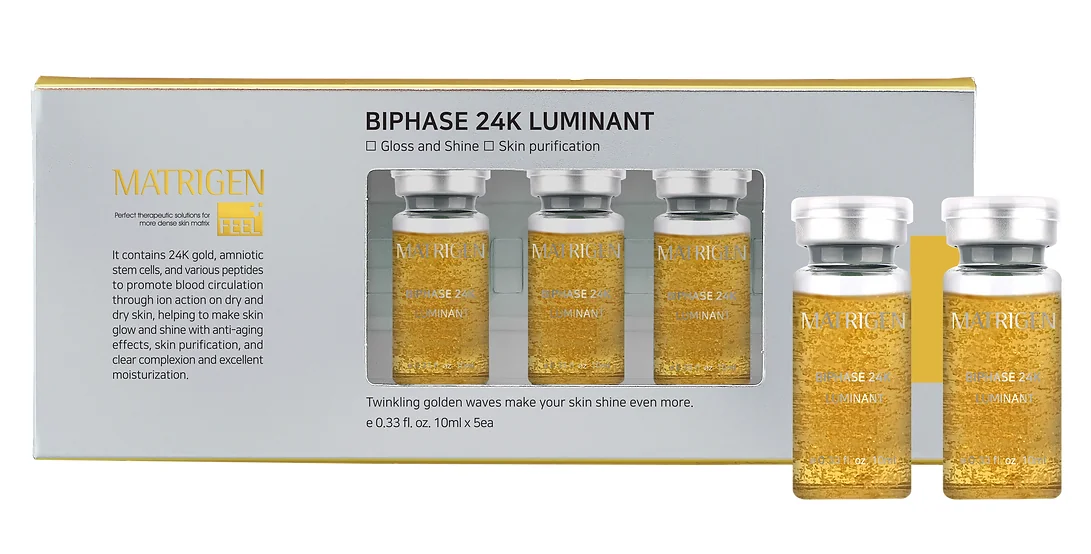 Matrigen Bi Phase 24K Gold Luminant Ampoule 5 x 10 ml