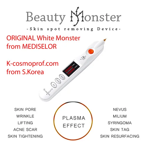 Beauty Monster White ORIGINAL MEDISELOR Plasma Pen – Non-surgical blepharoplasty device S. Korea